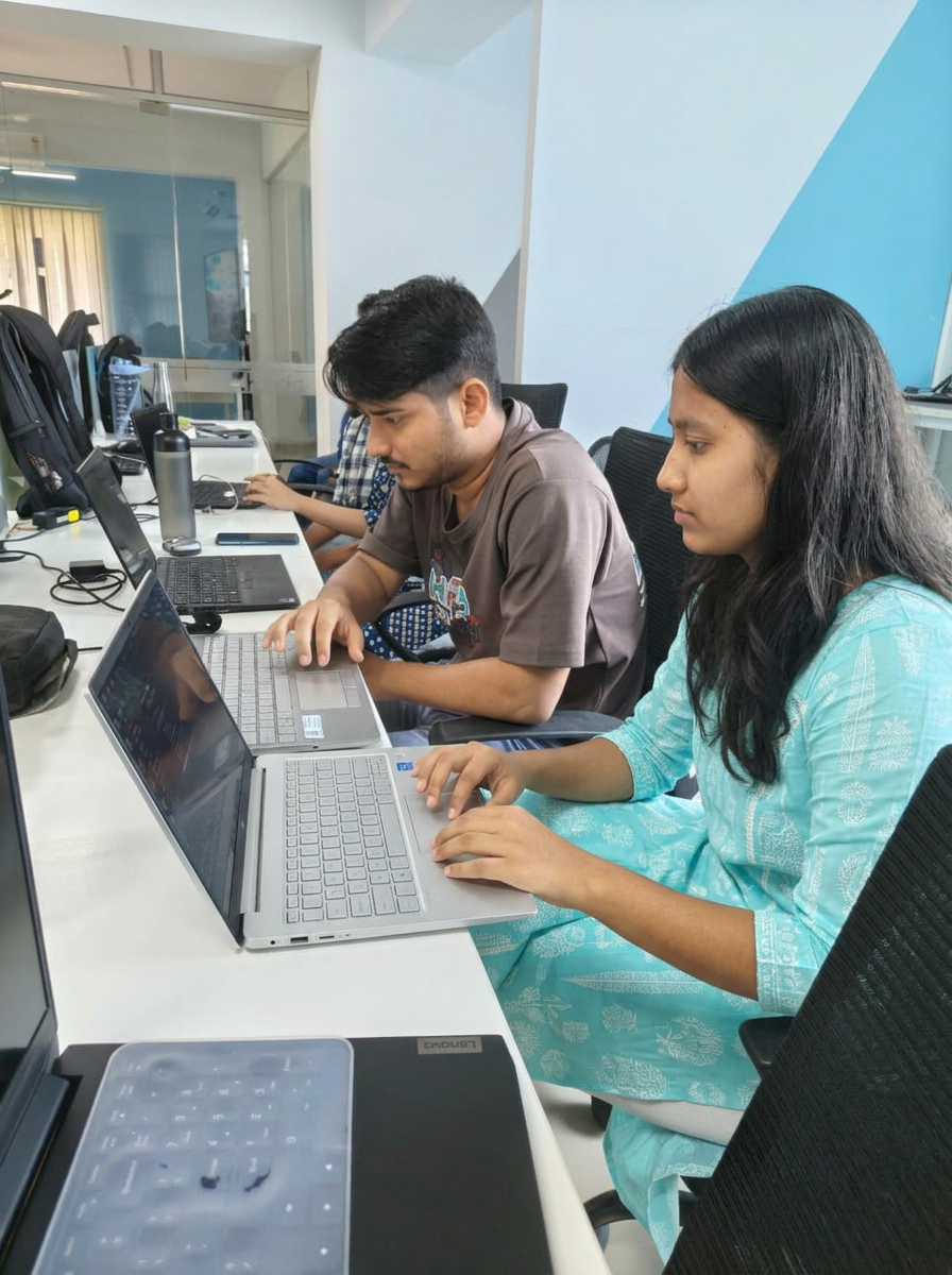 TekSchool cohort in session at Rajarajeshwarinagar campus